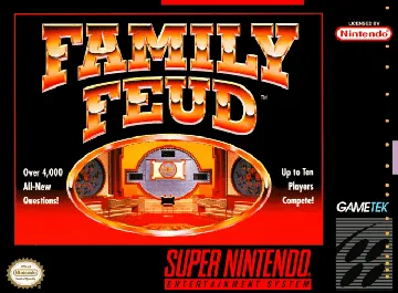 Family Feud (USA) (Rev 1) box cover front